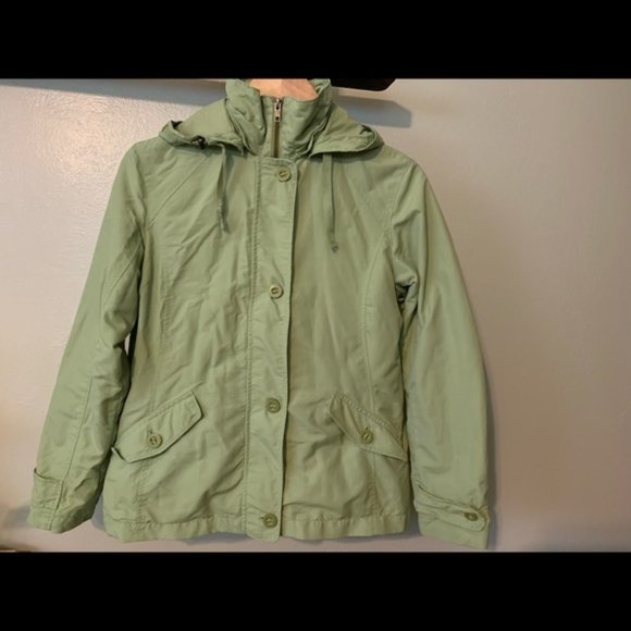 LANDS' END lightweight hooded jacket LP - Picture 2 of 8